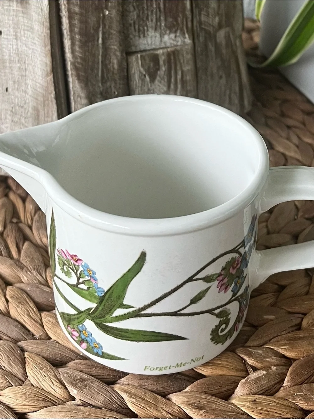 Portmeirion Botanic Garden Creamer Jug, 7oz (60110) Like New